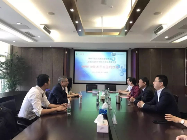 亿万先生mr和千红制药签约