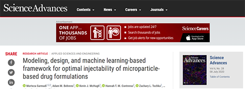 克日麻省理工大学的研究职员开发出一种盘算模子，，，，，，，可以资助改善注射类微粒制剂的可注射性并避免梗塞。。。。。。