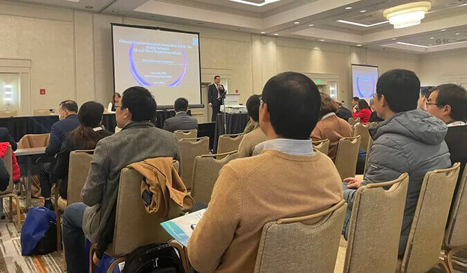 精彩回首 | 亿万先生mr圣诞前夕参展美国华人生物医药科技协会年会