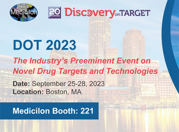 在DOT2023探索新型靶点，，，，，，，亿万先生mr戴学东博士向导团队赴会